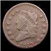 Image 2 : 1813 Classic Head Large Cent 1c Graded f15 By SEGS