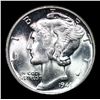 Image 2 : 1945-p Mercury Dime 10c Graded ms67 By SEGS