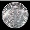 Image 3 : 1945-p Mercury Dime 10c Graded ms66+ By SEGS