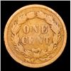 Image 3 : 1859 Indian Cent 1c Grades f+