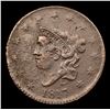 Image 2 : 1817 13 Stars Coronet Head Large Cent 1c Grades VF Details
