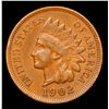 Image 2 : 1902 Indian Cent 1c Grades Choice AU