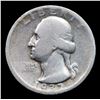 Image 2 : 1932-d Washington Quarter 25c Grades vg+