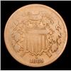 Image 2 : 1865 Two Cent Piece FS-1302 2c Grades vf, very fine