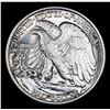 Image 3 : 1937-p Walking Liberty Half Dollar 50c Grades Choice Unc