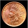 Image 2 : 1907 Indian Cent 1c Grades GEM+ Unc RB