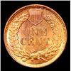 Image 3 : 1907 Indian Cent 1c Grades GEM+ Unc RB