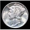 Image 2 : 1944-p Mercury Dime 10c Grades Choice+ Unc