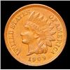 Image 2 : 1909 Indian Cent 1c Grades Choice AU/BU Slider