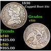Image 1 : 1836 Capped Bust Quarter 25c Grades vf++