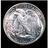 Image 3 : 1942-p Walking Liberty Half Dollar 50c Grades Choice Unc
