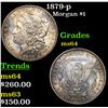 Image 1 : 1879-p Morgan Dollar $1 Grades Choice Unc