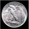 Image 3 : 1943-p Walking Liberty Half Dollar 50c Grades Choice+ Unc