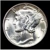 Image 2 : 1943-p Mercury Dime 10c Grades GEM+ FSB