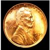 Image 2 : 1939-p Lincoln Cent 1c Grades GEM+ Unc RD