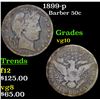 Image 1 : 1899-p Barber Half Dollars 50c Grades vg+