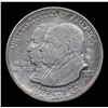Image 2 : 1923-s Monroe Old Commem Half Dollar 50c Grades AU, Almost Unc
