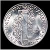 Image 3 : 1945-p Mercury Dime 10c Grades GEM+ Unc