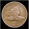 Image 2 : 1858 LL Flying Eagle Cent 1c Grades vf++