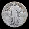 Image 2 : 1927-s Standing Liberty Quarter 25c Grades vg, very good