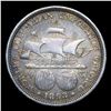 Image 3 : 1893 Columbian Old Commem Half Dollar 50c Grades xf+