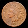 Image 2 : 1870 Indian Cent 1c Grades vg+