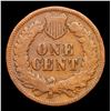 Image 3 : 1870 Indian Cent 1c Grades vg+