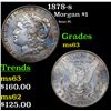 Image 1 : 1878-s Morgan Dollar $1 Grades Select Unc