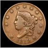 Image 2 : 1819 Coronet Head Large Cent 1c Grades vf++