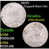 Image 1 : 1825 Capped Bust Half Dollar 50c Grades vf details