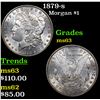 Image 1 : 1879-s Morgan Dollar $1 Grades Select Unc
