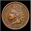 Image 2 : 1900 Indian Cent 1c Grades Choice AU