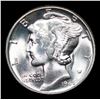 Image 2 : 1945-p Mercury Dime 10c Grades GEM+ Unc