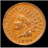 Image 2 : 1904 Indian Cent 1c Grades Choice AU