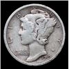 Image 2 : 1919-p Mercury Dime 10c Grades vf++