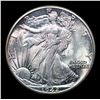 Image 2 : 1942-p Walking Liberty Half Dollar 50c Grades Choice Unc