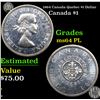 Image 1 : 1964 Canada Quebec $1 Dollar  Grades Choice Unc PL
