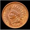 Image 2 : 1891 Indian Cent 1c Grades Choice Unc RD