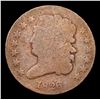 Image 2 : 1826 Classic Head half cent 1/2c Grades vg, very good