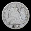 Image 2 : 1889-s Seated Liberty Dime 10c Grades f+
