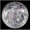 Image 3 : 1945-p Mercury Dime 10c Grades Choice+ Unc
