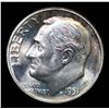 Image 2 : Proof 1951 Roosevelt Dime 10c Grades GEM++ Proof