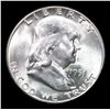 Image 2 : 1951-s Franklin Half Dollar 50c Grades Choice Unc FBL
