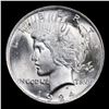 Image 2 : 1924-p Peace Dollar $1 Grades Choice Unc