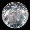 Image 3 : 1941-p Mercury Dime 10c Grades GEM+ Unc