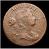 Image 2 : 1801 Draped Bust Large Cent 1c Grades vg details