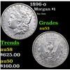 Image 1 : 1896-o Morgan Dollar $1 Grades Select AU