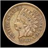 Image 2 : 1862 Indian Cent 1c Grades vf++