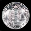 Image 3 : 1943-p Mercury Dime 10c Grades GEM+ Unc