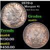Image 1 : 1879-o Morgan Dollar $1 Grades Select+ Unc